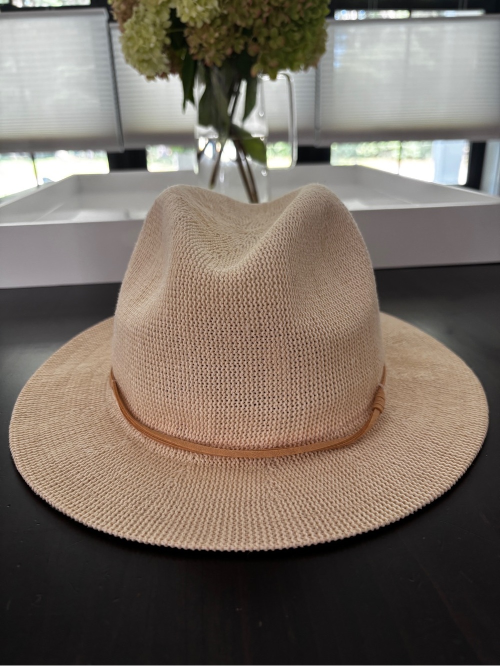 WYETH Fedora Hat with Suede Band